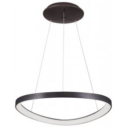 Italux Morfi lampa wisząca 1x48 W kawowy szczotkowany 5355-848ROP-BC-3