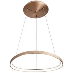 Italux Morfi lampa wisząca 1x48 W brązowe złoto szczotkowane 5355-848ROP-GB-3