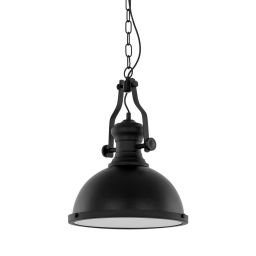 Italux Maeva lampa wisząca 1x60 W czarna MDM-2569/1