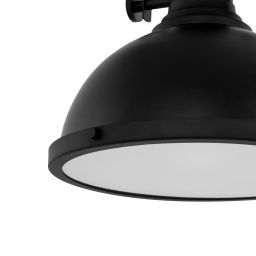 Italux Maeva lampa wisząca 1x60 W czarna MDM-2569/1