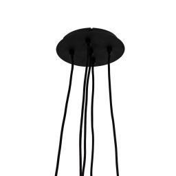 Italux Almodovi lampa wisząca 5x20 W czarna PND-11532-5-BL