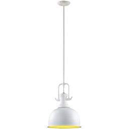 Italux Laredo lampa wisząca 1x60 W biała MA04431CA-001