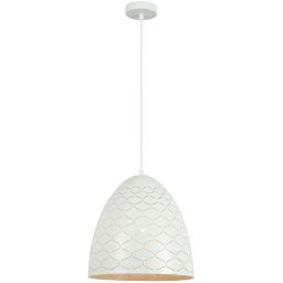 Italux Leilani lampa wisząca 1x40 W biała PND-43445-1L-WH