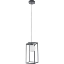 Italux Daisy lampa wisząca 1x4 W szary/popielaty MD-BR4367-D1 GR