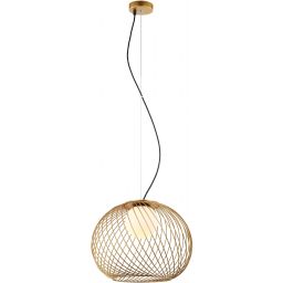 Italux Clarisa lampa wisząca 1x40 W złota MDM-3842-1 GD