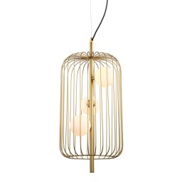 Italux Hayden lampa wisząca 3x25 W złota MDM-3934/3 GD