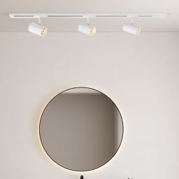 Italux Marvi TR Fredrik zestaw szynoprzewód z reflektorami 3x35 W biały 920103-3-WH-SET