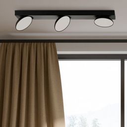 Italux Castelio lampa podsufitowa 3x5 W czarna SPL-31976-3B-BK