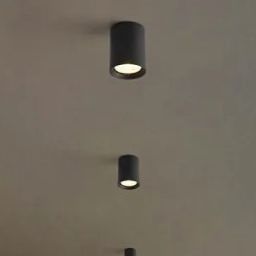 Italux Cervia lampa podsufitowa zewnętrzna 1x9 W czarny piaskowany OPN-2003-4K