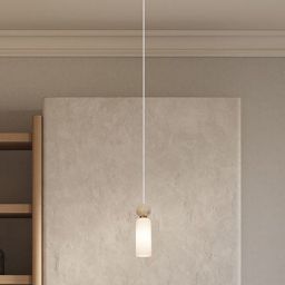 Italux Santos lampa wisząca 1x40 W złota PND-95331-1-BRSS