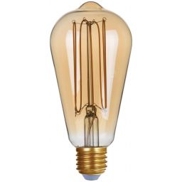 Italux Dimm Smoke żarówka LED 1x4 W 2200 K E27 757-ST64-DIM-TH-AMB