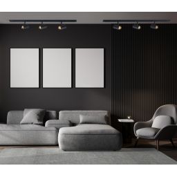 Italux Marvi TR Jazz BL zestaw szynoprzewód z reflektorami 3x35 W czarny 913621-3-BL-SET