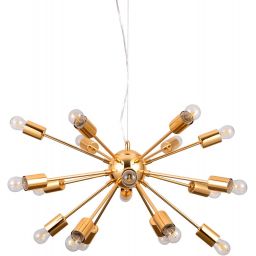 Italux Theo lampa wisząca 18x40 W złota AD20000-18