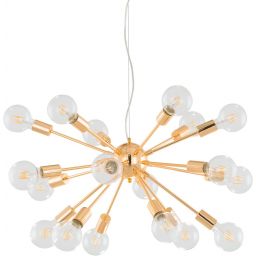 Italux Theo lampa wisząca 18x40 W złota AD20000-18