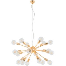 Italux Theo lampa wisząca 18x40 W złota AD20000-18