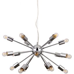 Italux Theo lampa wisząca 18x40 W chrom AD20000-18A