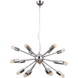 Italux Theo lampa wisząca 18x40 W chrom AD20000-18A