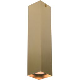 Italux Ander lampa podsufitowa 1x10 W mosiądz CLN-28394-L-GD