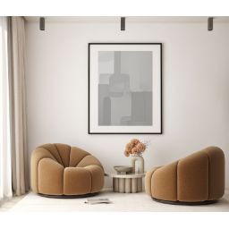 Italux Ander lampa podsufitowa 1x10 W brązowa CLN-28394-M-BRO