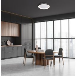 Italux Raden plafon 1x50 W czarny CLN-3151-M-BK