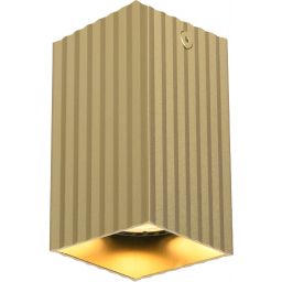 Italux Tecno lampa podsufitowa 1x10 W złota CLN-37492-S-GD