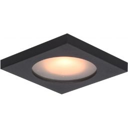 Italux Antiola lampa do zabudowy 1x10 W czarna DL-26385S-GU10-BK
