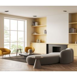 Italux Naru lampa podsufitowa 1x10 W czarna DL-61903C-BK