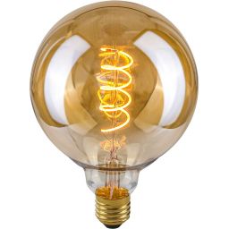 Italux Spiral Amber żarówka LED 1x4 W 2200 K E27 LDS-G125-SA G125