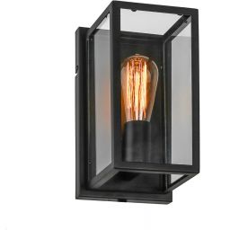 Italux Laverno kinkiet 1x60 W czarny mat MB-402621-1-B