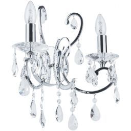 Italux Barocco Chrome kinkiet 2x40 W czarny MB72709-2A