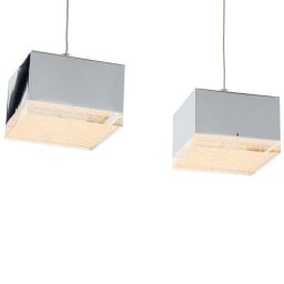 Italux Seth lampa wisząca 3x12 W chrom MD14009016-3A