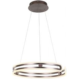 Italux Kiara lampa wisząca 1x80 W brązowa MD17016002-1E COFFE