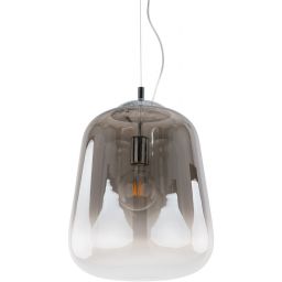 Italux Lanila lampa wisząca 1x60 W przydymiona MD-1712-4