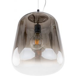 Italux Lanila lampa wisząca 1x60 W przydymiona MD-1712-4