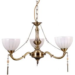 Italux Baxio lampa wisząca 3x60 W złota MD38445-3