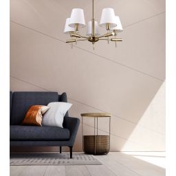 Italux Balter lampa podsufitowa 5x40 W złota MD38482-5