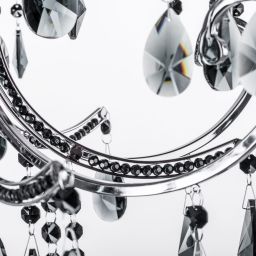 Italux Barocco Black lampa wisząca 6x40 W czarna MD72709-6B