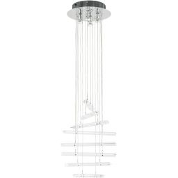 Italux Spyro lampa wisząca 60 W chrom-kryształ MD8103-20A3