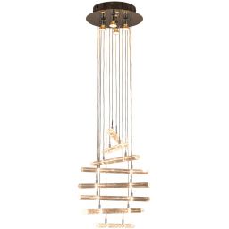 Italux Spyro lampa wisząca 60 W chrom-kryształ MD8103-20A3