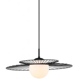 Italux Sarah lampa wisząca 1x40 W czarna MDM-4000/1BK