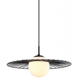 Italux Sally lampa wisząca 1x40 W czarna MDM-4003/1BK