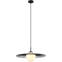 Italux Sally lampa wisząca 1x40 W czarna MDM-4003/1BK
