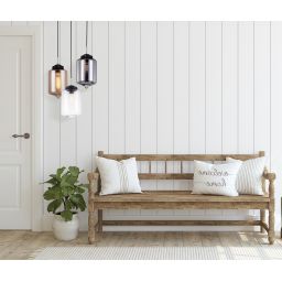 Italux Tube lampa wisząca 1x60 W czarna-przezroczysta MDM2095/1 B