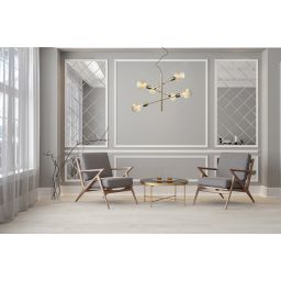 Italux Madalyn lampa wisząca 6x40 W brąz antyczny MDM3582/6 AB