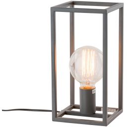 Italux Sigalo lampa biurkowa 1x60 W szary piaskowany MT-BR4366-T1 GR