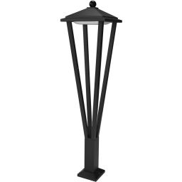 Italux Bons lampa stojąca zewnętrzna 1x12 W czarna OFL-22474-L-BK