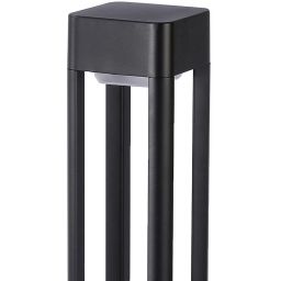 Italux Nutri lampa stojąca zewnętrzna 1x10 W czarna OFL-22982-L-BK