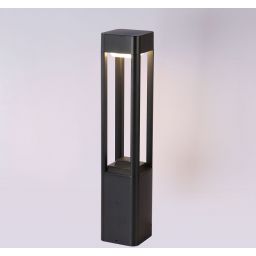 Italux Nutri lampa stojąca zewnętrzna 1x10 W czarna OFL-22982-M-BK