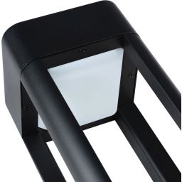Italux Nutri lampa stojąca zewnętrzna 1x10 W czarna OFL-22982-M-BK