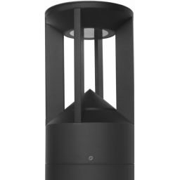 Italux Nomad lampa stojąca zewnętrzna 1x10 W czarna OFL-52052-M-BK